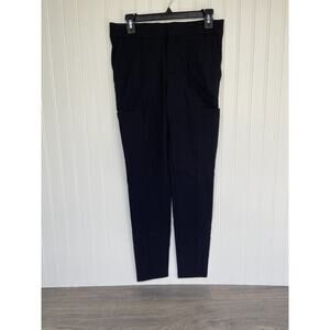Athleta Wander Slim Pants Womens Size 4 Black Stash Pockets Athletic Hiking
